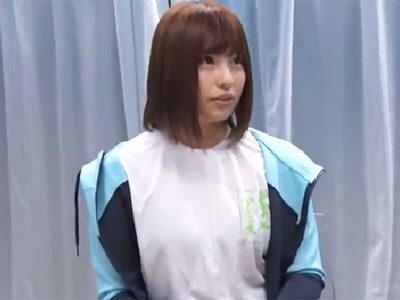 ショトカのスポーティ美女が締りの良い名器マンコを突きこまれて本気アクメ